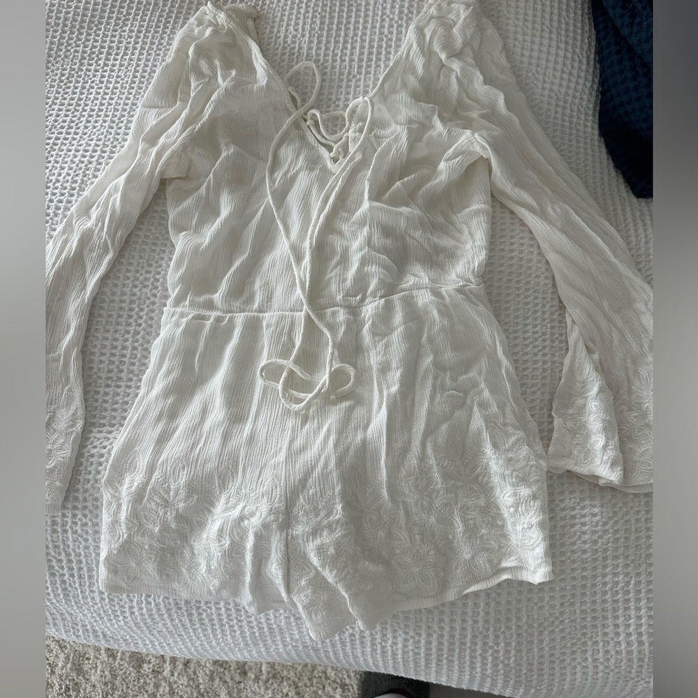 White summer romper